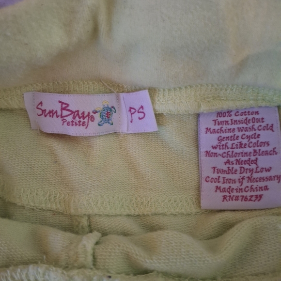 Sun Bay Light Green Women's Crop Joggers - Picture 6 of 8